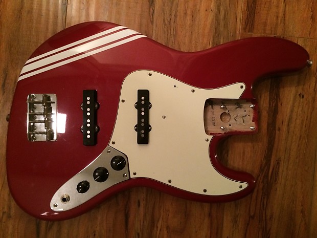 Loaded jazz bass clearance body
