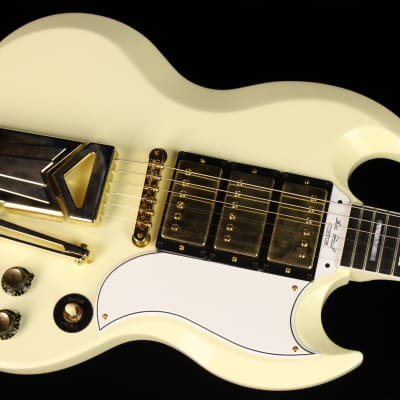 Immagine Gibson Custom 60th Anniversary 1961 Les Paul SG Custom With Sideways Vibrola (#461) - 6