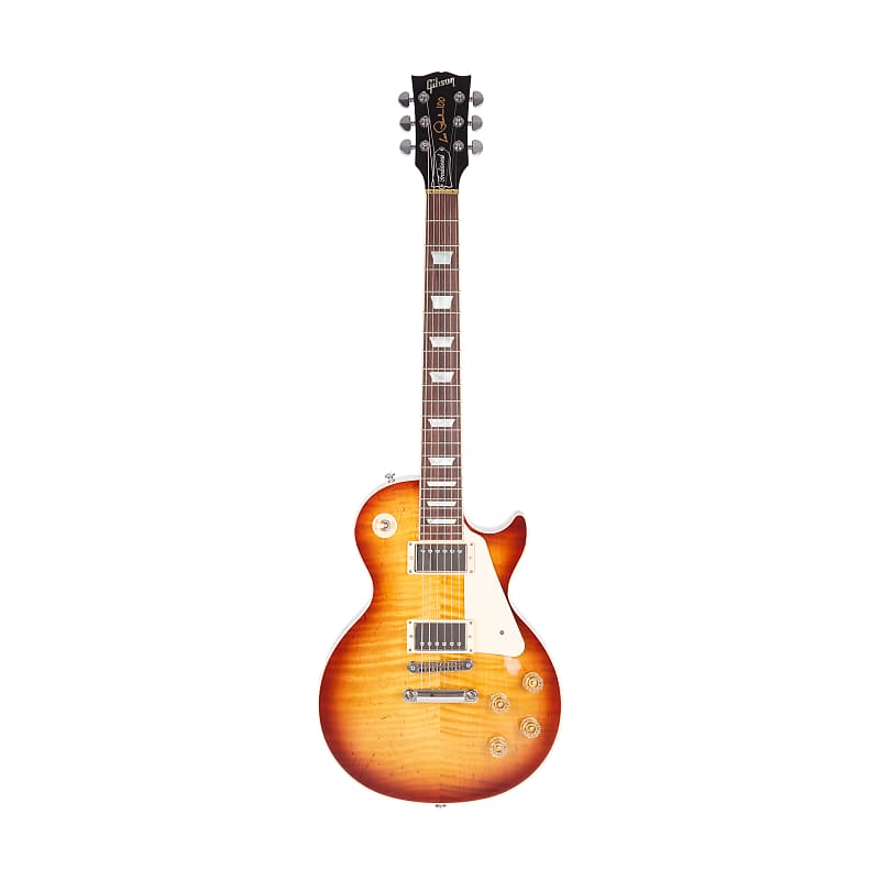 2015 Gibson Les Paul Traditional Electric Guitar, Honey Burst, 150058918 image 1