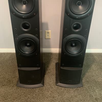 KEF Q50 SP3174 Floor Standing Home Theater Tower Speakers - Tested