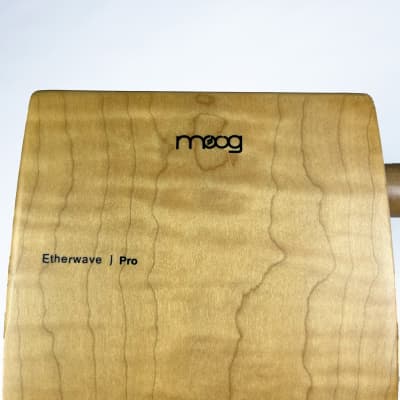 Moog Etherwave Pro Theremin, curly maple / walnut back image 2