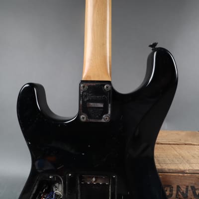 1989 Charvel Model 3A Body Black uFix Luthier Special image 9