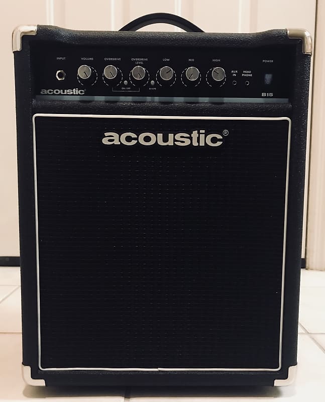 Acoustic B15 15W Bass Combo Amp Reverb