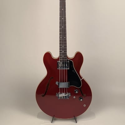 Gibson EB-2 1968 - Sparkling Burgundy Metallic WITH HARDCASE image 1