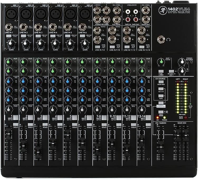 Mackie 1402VLZ4 14-channel Mixer image 1