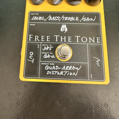Free The Tone QA-2 Quad Arrow Distortion | Reverb