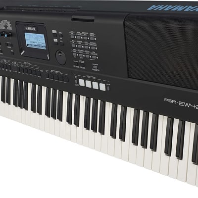 Yamaha PSR-EW425 76-Key Portable Keyboard 2023 - Black image 2