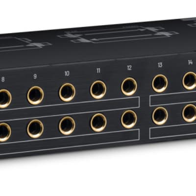Black Lion Audio PBR TRS 96-Point Gold-Plated TRS Patchbay image 2