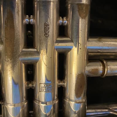 Schilke B7  Bb-Trumpet 1980 Silver image 4