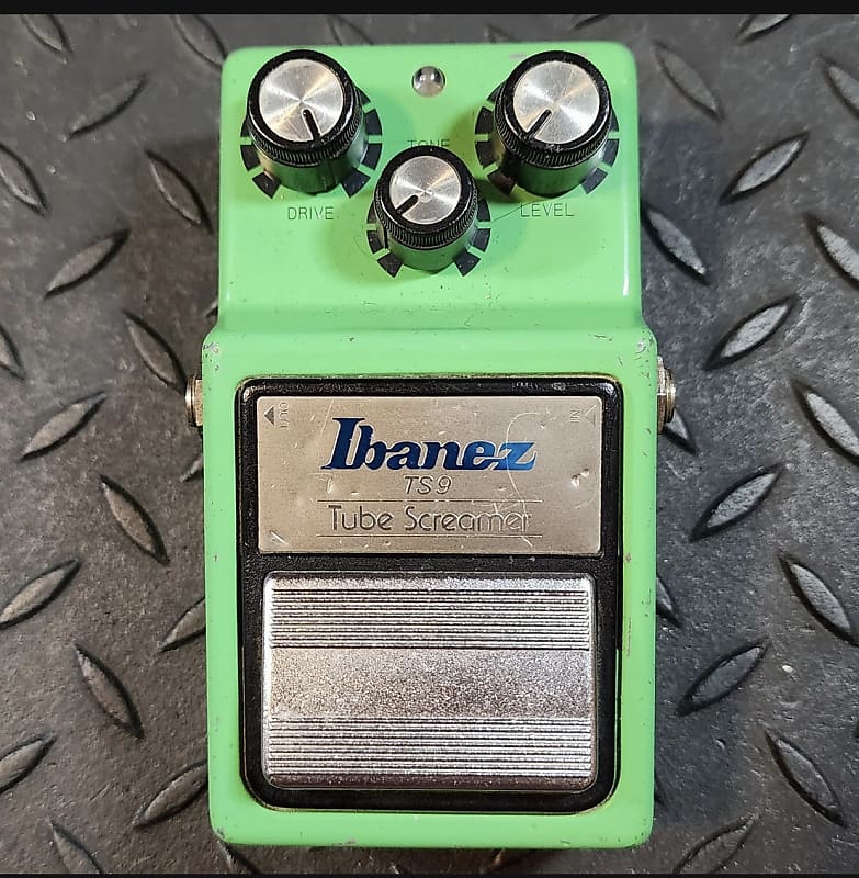 Ibanez TS9 Tube Screamer with Analogman Mod Green | Reverb