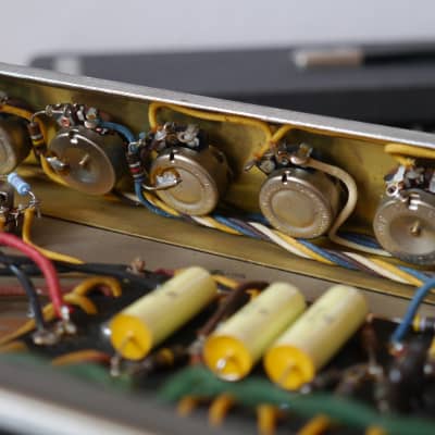 1964 Fender Pro Amp // fully serviced tube amp head // blackface era image 21