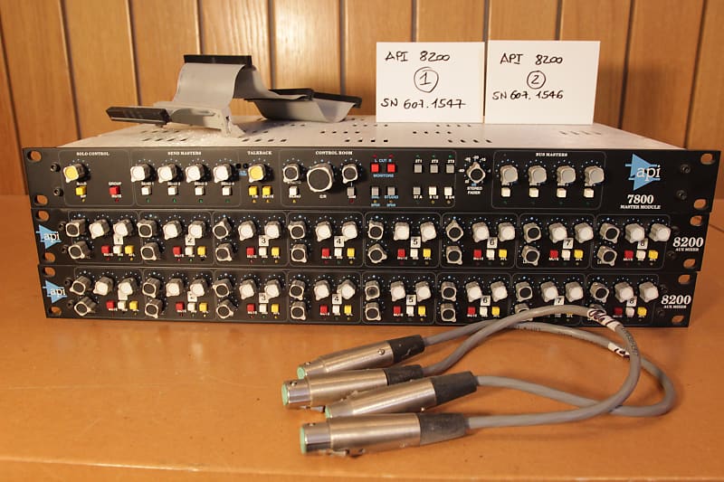 API 7800 + n2 8200 16 Channel Summing Mixer Reverb