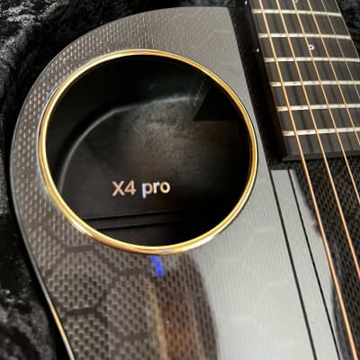 Enya Carbon Fiber Acoustic Electric Guitar X4 Pro 41' with Hard Case image 24