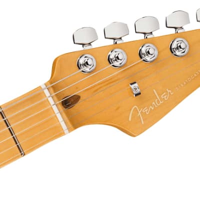 Fender American Ultra Stratocaster HSS Electric Guitar Maple FB, Ultraburst image 5