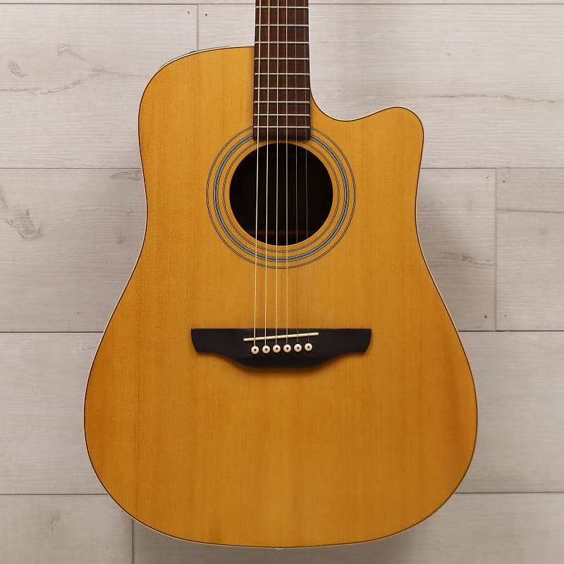 Takamine EGS-330SC Acoustic / Electric Guitar - Natural | Reverb