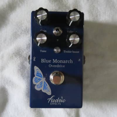 Reverb.com listing, price, conditions, and images for fredric-effects-blue-monarch
