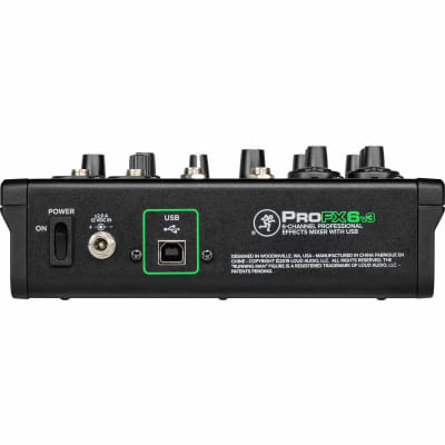 Mackie PROFX6V3 Mixer USB 6 canaux + effets image 5