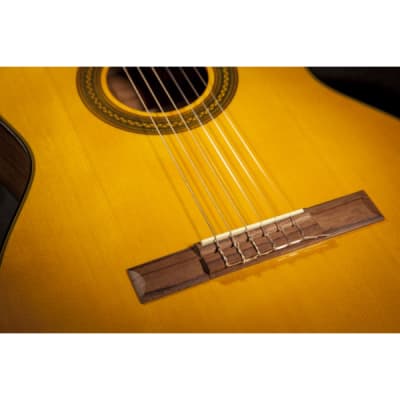 Takamine GC1CE Nylon String Acoustic Electric Guitar - Natural image 4