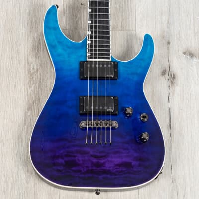 ESP Horizon FR7 Trans Purple Quilt Custom E-II Limited Run w/ | Reverb