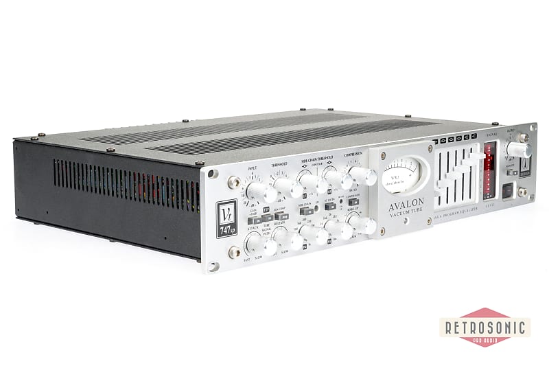 Avalon VT-747sp Stereo Vacuum Tube Compressor / Equalizer | Reverb