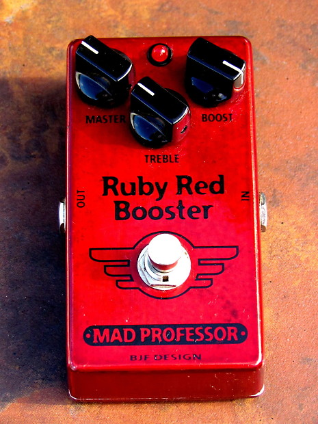 ギター MAD PROFESSOR Ruby Red Booster Mad Professor Ruby Red Booster | Reverb