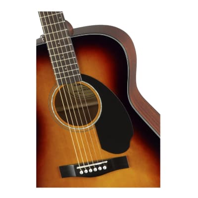 Fender CC-60S Concert 6-String Acoustic Guitar (3-Color Sunburst) image 2