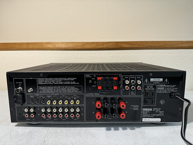 Yamaha RXV690 Receiver HiFi Stereo 5.1 Channel Home Theater Reverb