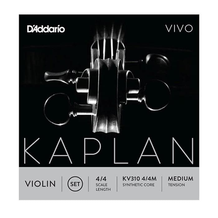 Daddario Kaplan Vivo Violin Set 4/4 Medium Tension image 1