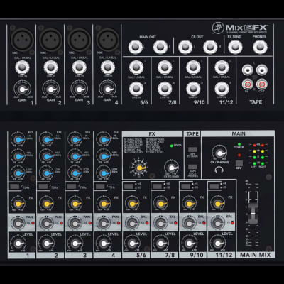 Mackie Mix12FX 12-Channel Compact Mixer image 2