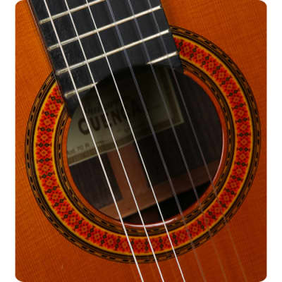 Cuenca 70R Classical Nylon Guitar Classic Solid Red Cedar Top Made In Spain image 4
