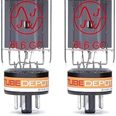 JJ 6L6GC Burned In Power Vacuum Tubes for Electric Guitar