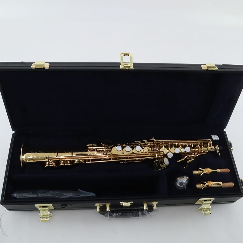 Yamaha Model YSS-875EXHG Custom Soprano Saxophone SN 005626 MAGNIFICENT image 1