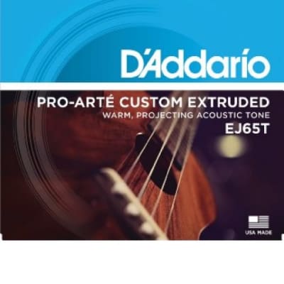 D'Addario EJ65T Tenor Ukulele Nylon Strings