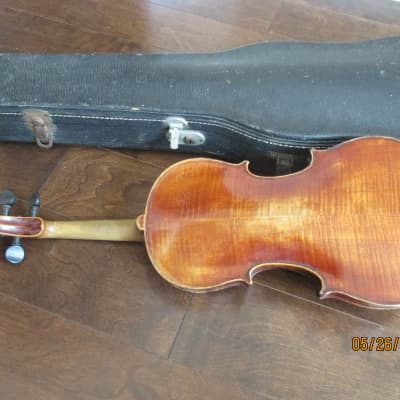 A Vintage Mastro Toy Four String Tenor Banjo in it's Original Box