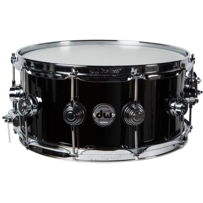 DW Collector's Series Black Nickel Over Brass 6.5x14