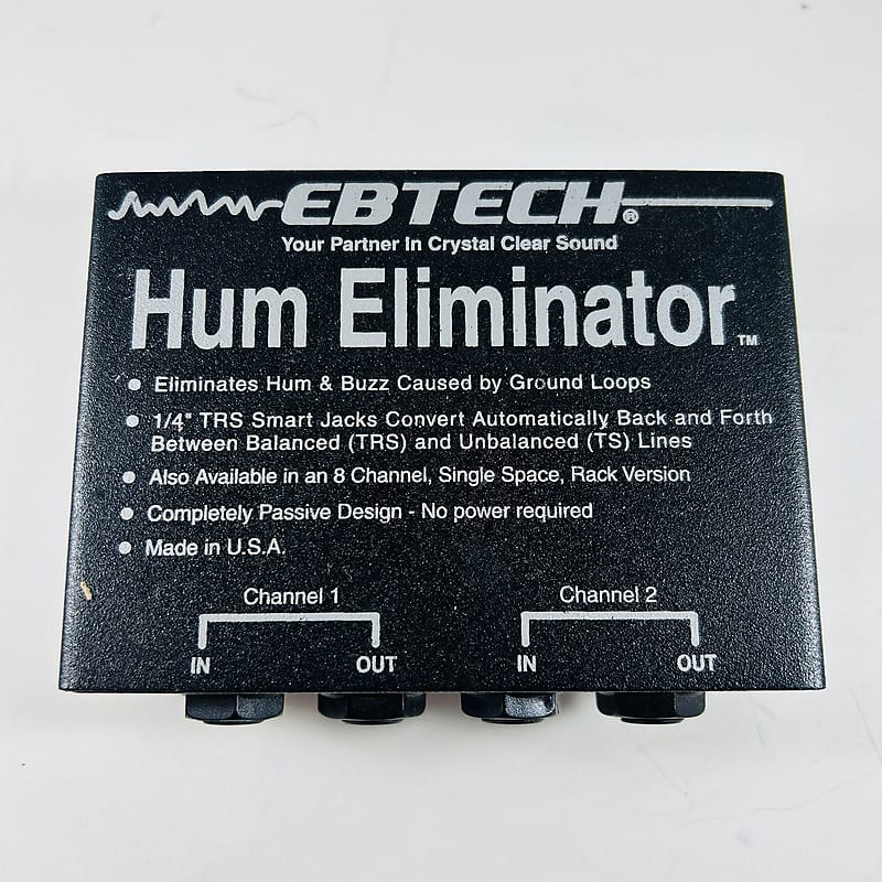 Ebtech HE-2 Dual-Channel Hum Eliminator image 1