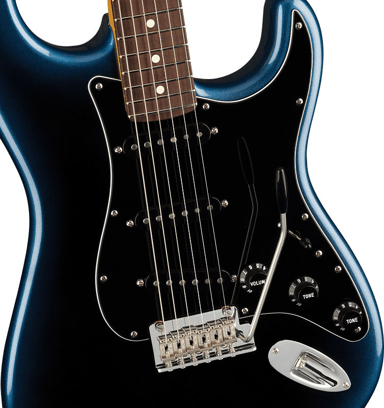 Fender American Professional II Stratocaster with Rosewood Fretboard, Dark Night image 1