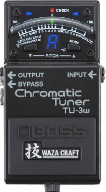 Boss Pédale d'accordeur "Waza Craft TU-3W" image 1