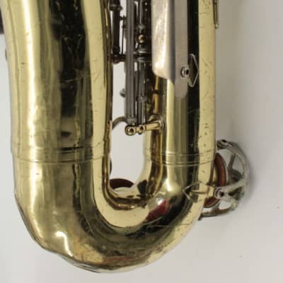 Selmer Bundy-II Alto Saxophone, USA, with sax, neck, mouthpiece/ligature, case, reeds image 2