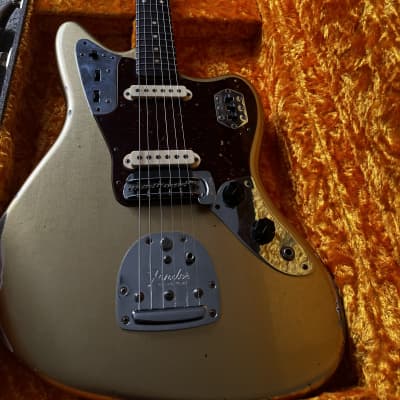 Fender Custom Shop 1962 Jaguar Relic Aztec Gold. RARE! image 16