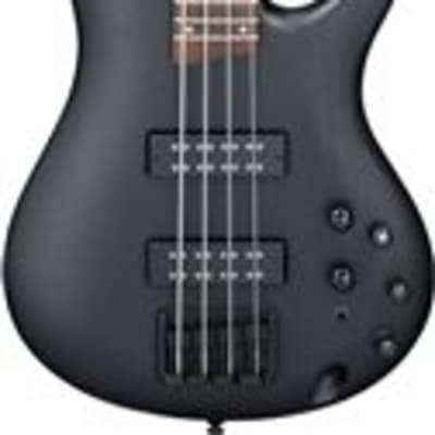Ibanez SR300E Electric Bass Weathered Black image 1