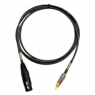 Mogami Gold XLR Femal to RCA Studo Audio Cable with Gold Contacts - 6' image 1