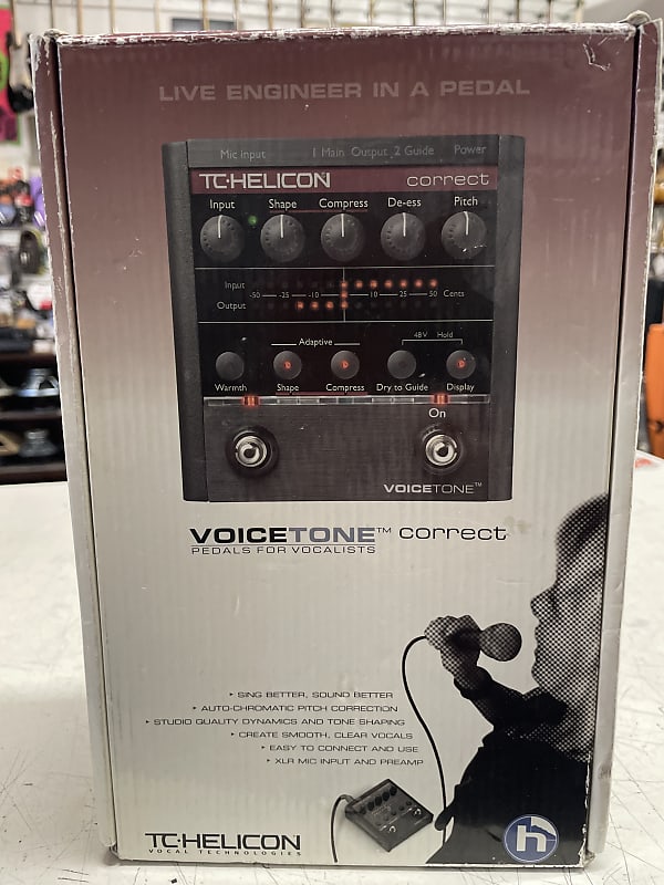 TC Helicon VoiceTone Correct | Reverb