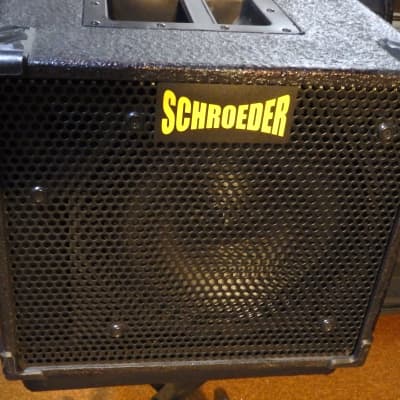 Schroeder 12+L 1x12 Bass Cabinet - 2016 approx - Black for sale