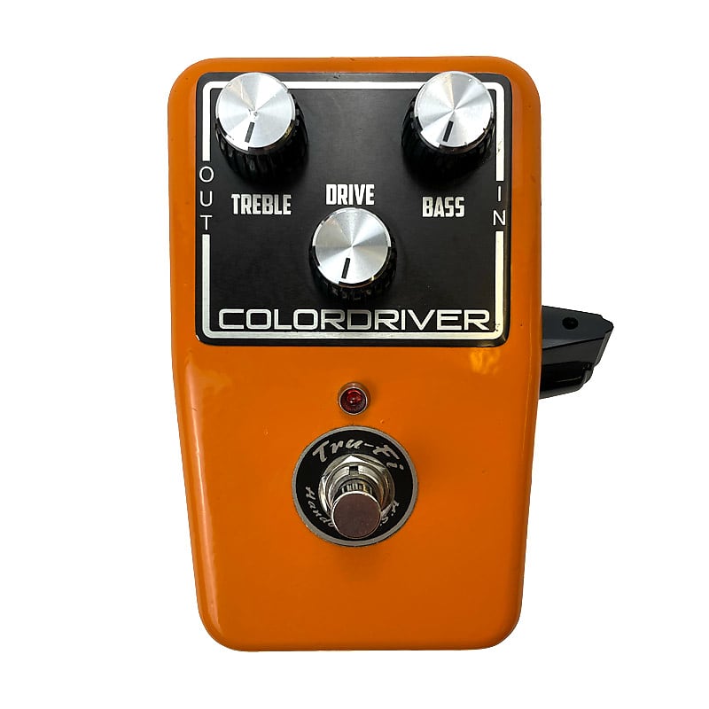 Tru-Fi Colordriver 9V Fuzz Overdrive Guitar Effects Pedal (Boxed