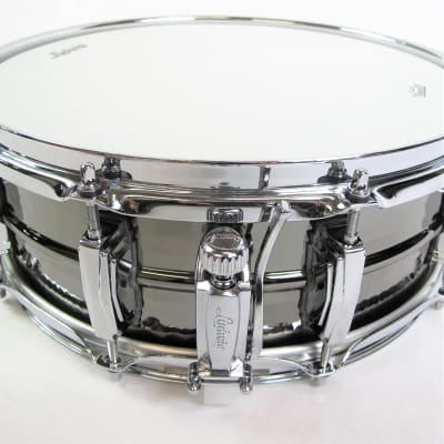 Ludwig LB416K New B-Stock 5 X 14 10-Lug Hammered Black Beauty Snare Drum image 3