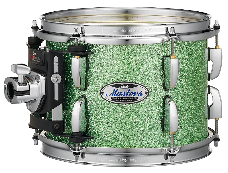 Pearl Masters Maple Complete 16"x14" tom w/optimount ABSINTHE SPARKLE MCT1614T/C348 image 1