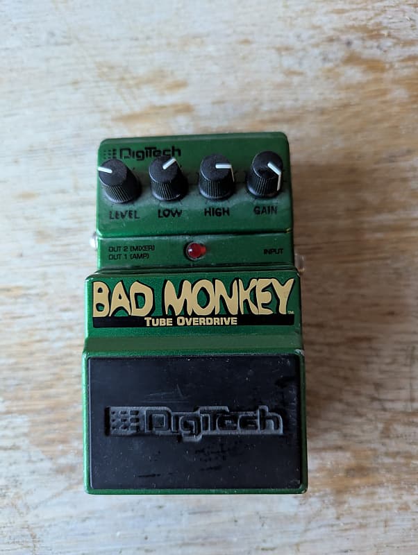 ギター Digitech BAD MONKEY TUBE OVERDRIVE Digitech Bad Monkey Tube Overdrive - YouTube
