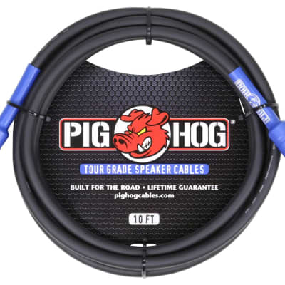 Pig Hog PHSC10 9.2mm Speaker Cable, 10ft (14 gauge wire)