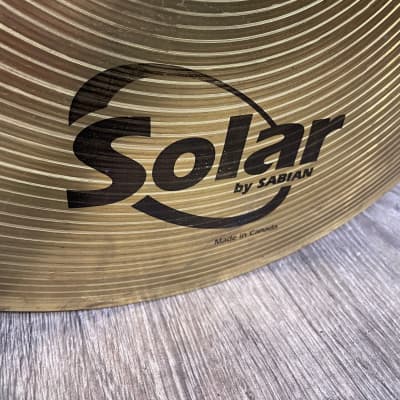 Solar by Sabian Ride 20”/51cm Ride Cymbal Drum #HN3 image 2